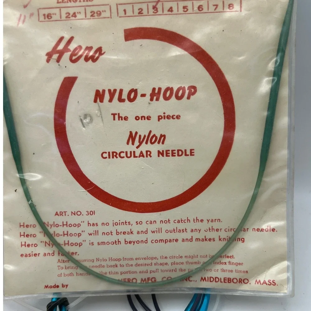 Knitting Needle Mixed Lot of 8 Circular Straight Vintage Modern DIY Crafting